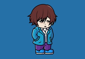 cartoon fashion style character design art