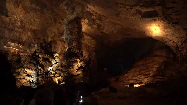 The beauty of the Mexican caves in the city of Taxco