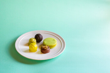 チョコレートとクッキー