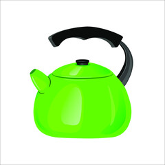kettle isolated on white background
