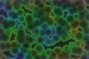 design nice a lot organic cells computer art texture illustration