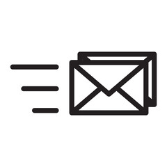 Illustration of Mail design icon