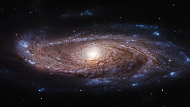 Modeling the expansion and motion of SPIRAL GALAXY UGC 2885. image taken by the Hubble telescope. used image provided by NASA