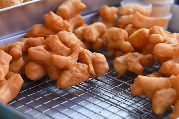 Fried Patongo ready for sale