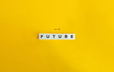 Letter Tiles on Yellow Background. Minimal Aesthetics.