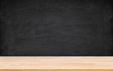 Abstract Natural wood table texture on Chalk rubbed out on background : Top view of plank wood for graphic stand product, interior design or montage display your product