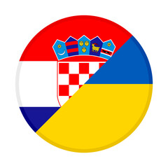 canadian clash with american. business trade war concept