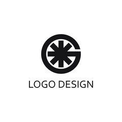 modern letter g logo design template