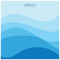 Obraz premium Background abstract Water wave vector illustration design