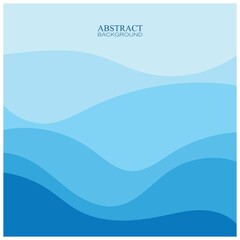 Background abstract Water wave vector illustration design
