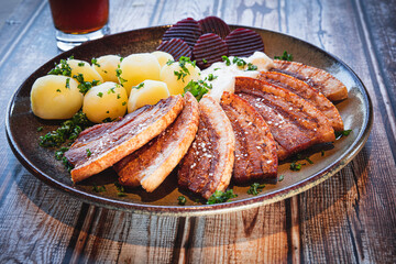 pork chops danish food