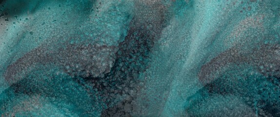 Luxury abstract background texture with turquoise texture, modern hand drawn art illustration, dreamy decoration wallpaper backdrop, organic graphic design for print