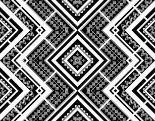 Geometric ethnic seamless pattern traditional. Design for background, wallpaper, vector illustration, textile, fabric, clothing, batik, carpet, embroidery.