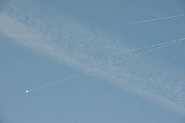 Almaty region / Kazakhstan - 09.28.2011 : Ammunition testing. Military exercises of the rocket forces of Kazakhstan