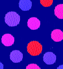 seamless pattern with circles