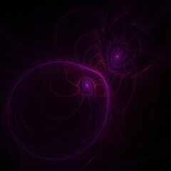 Fraktal Kunstwerk für Wanddruck