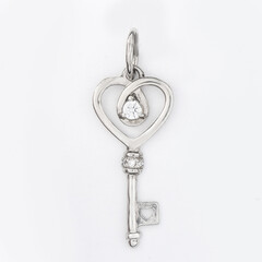 sterling silver necklace jewelry. Silver women necklace with gems 925