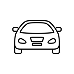 Car Icon Logo Design Vector Template Illustration