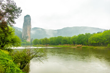 Fototapeta na wymiar The scenery of Langxie Mountain in Chuzhou, Anhui Province, China