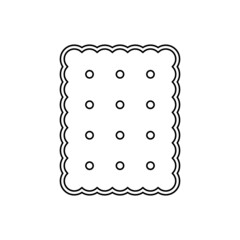 Cracker icon in line style