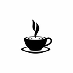 Coffee cup design logo Illustration a Cup of Coffee / Tea Logo Design Vector
