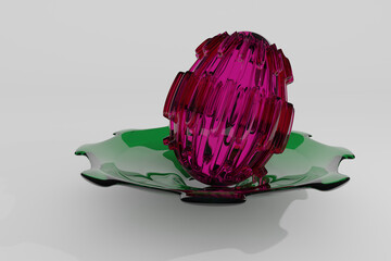 glass egg © Cubitron