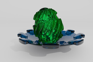 glass egg © Cubitron