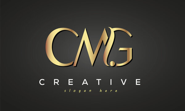 CMG creative luxury logo design	