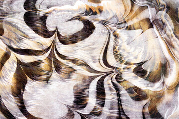 水 波 黒 金 抽象 背景