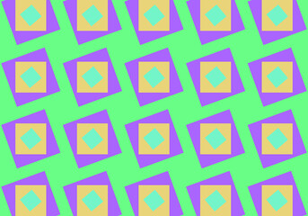 Colorful pattern for textiles or other uses with soft colors