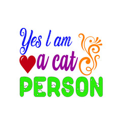 Cat T-shirt Design Vector. Good for Clothes, Greeting Card, Poster, and Mug Design. Printable Vector Illustration, EPS 10.