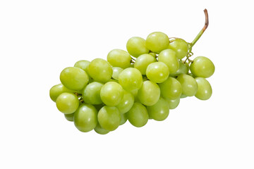 Are Bunch of Green Grapes Without Background