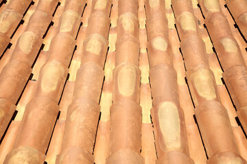 Dachziegel, Dach, Struktur, Close Up.