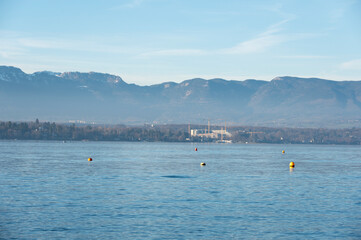 le lac de Genève