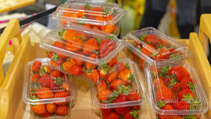 Strawberries in Box