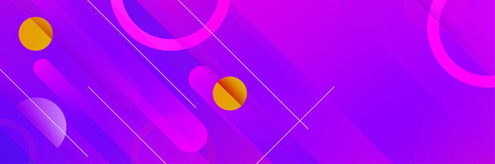 Modern trendy abstract colorful banner background. Design for template, business, poster, web, pattern, wallpaper, presentation, and backdrop