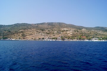 view of the sea from the sea