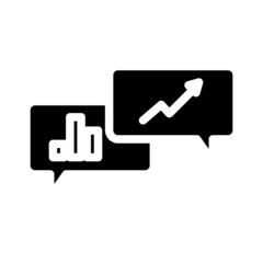 Obraz premium graph icon