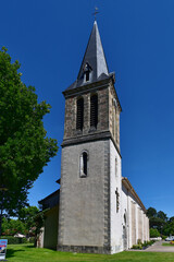 Fototapeta na wymiar Frankreich - Moliets-et-Maa - Eglise Notre Dame