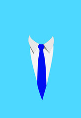 fashion tie vector illustration, can use as wallpaper or background