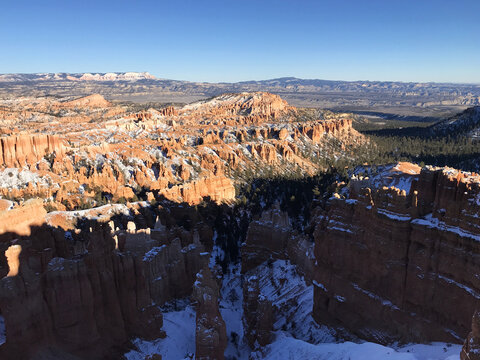 Bryce Canyon National Park during winter