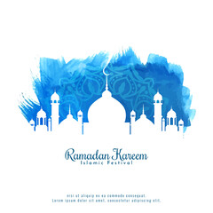 Ramadan Kareem islamic cultural celebration background design