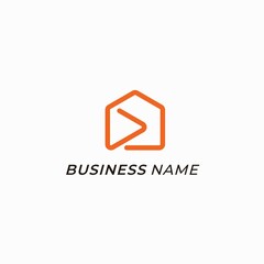 design logo creative play and home