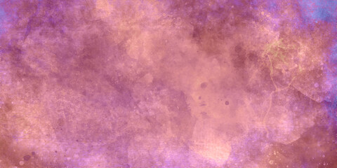 Dark pink abstract watercolor background with blots and splash with paper texture. Abstract watercolor background texture design