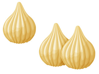 Modak. Indian sweet food. Festive Indian dumplings.