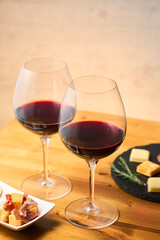 赤ワインとアペリティフ