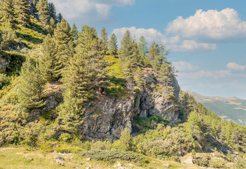 Mountains of the Swiss Alps