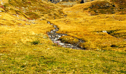 Mountains of the Swiss Alps