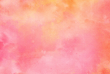 背景素材_水彩テクスチャ_赤