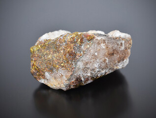 Chalcopyrite is a mineral with mineralogical and geological properties. Mineralogy and minerals such as chalcopyrite, quartz and iron salts